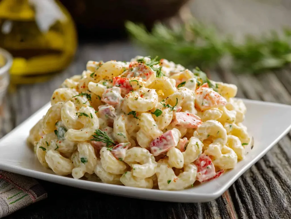 Creamy Macaroni Salad Recipe 
