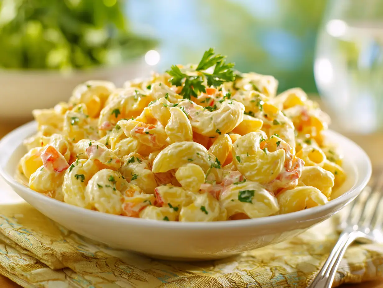 Creamy Macaroni Salad Recipe