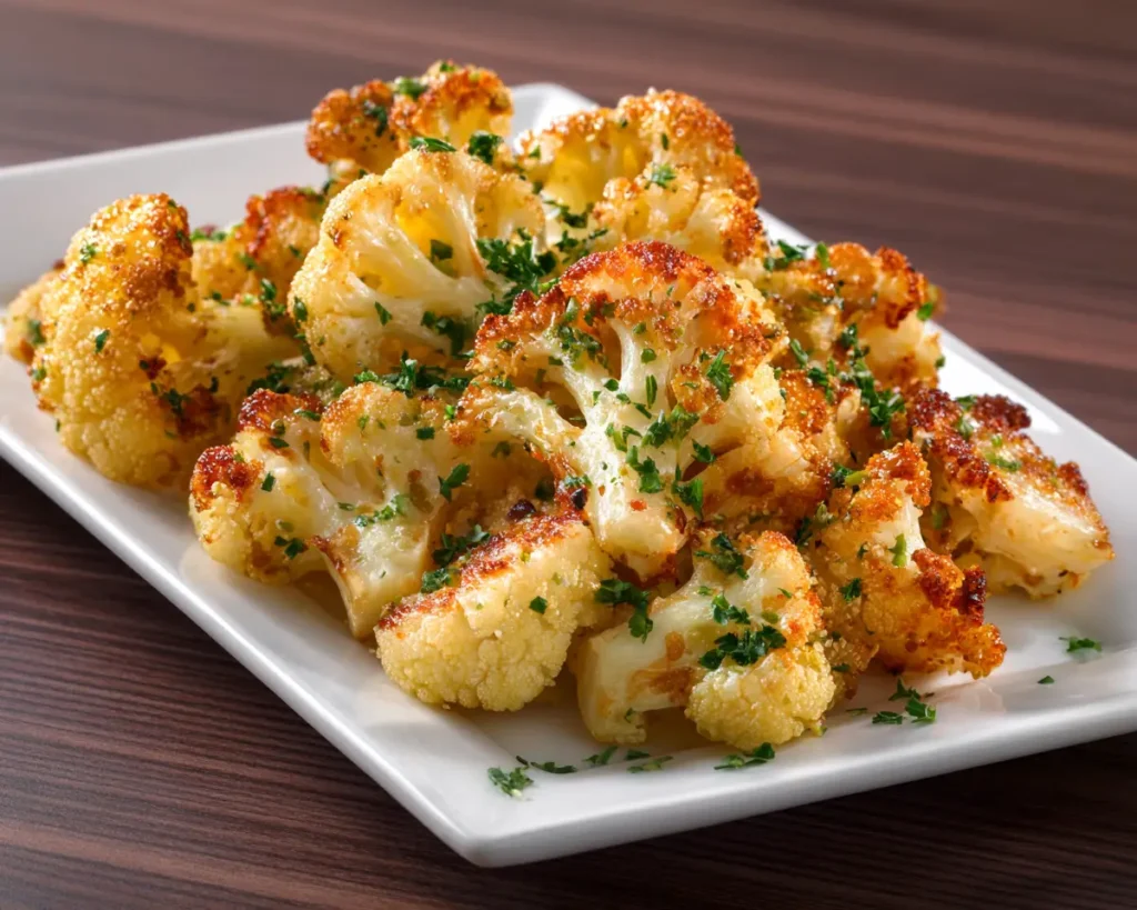 Crispy Roasted Cauliflower