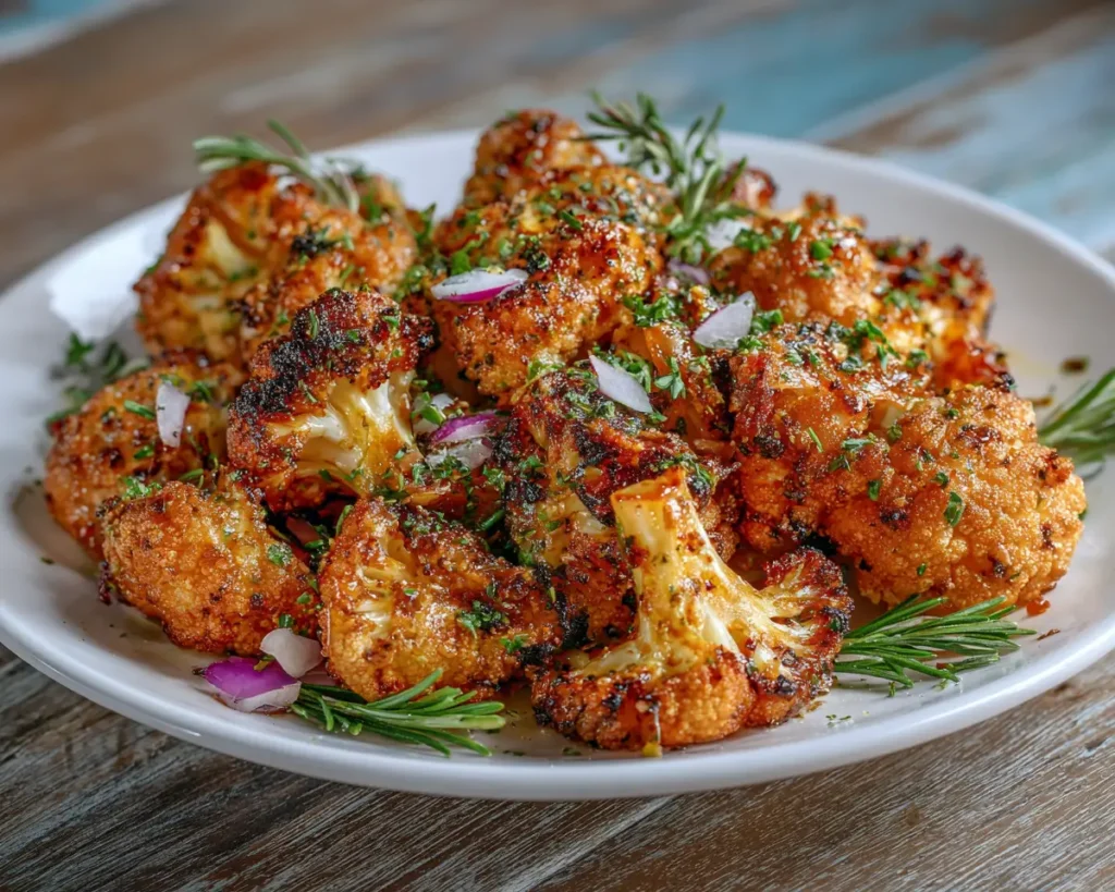 Crispy Roasted Cauliflower