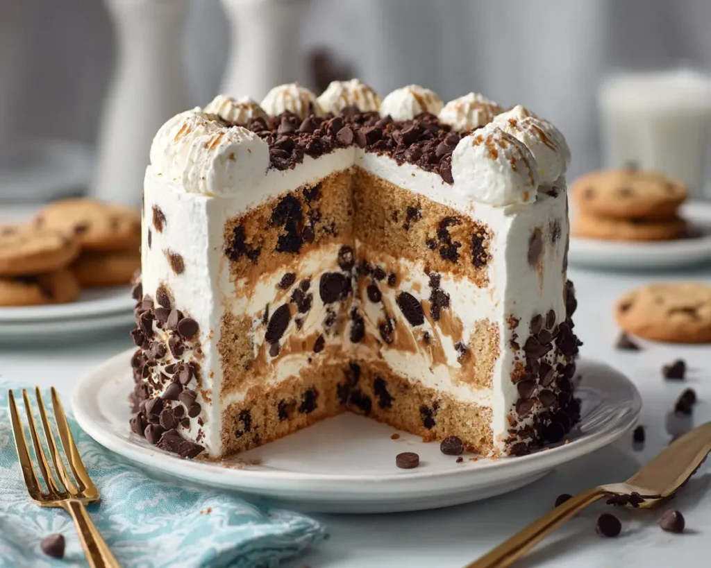 Decadent Cookie Dough Cake