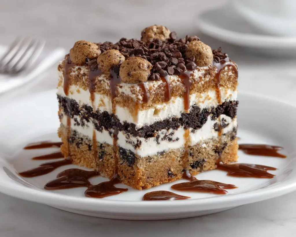 Decadent Cookie Dough Cake