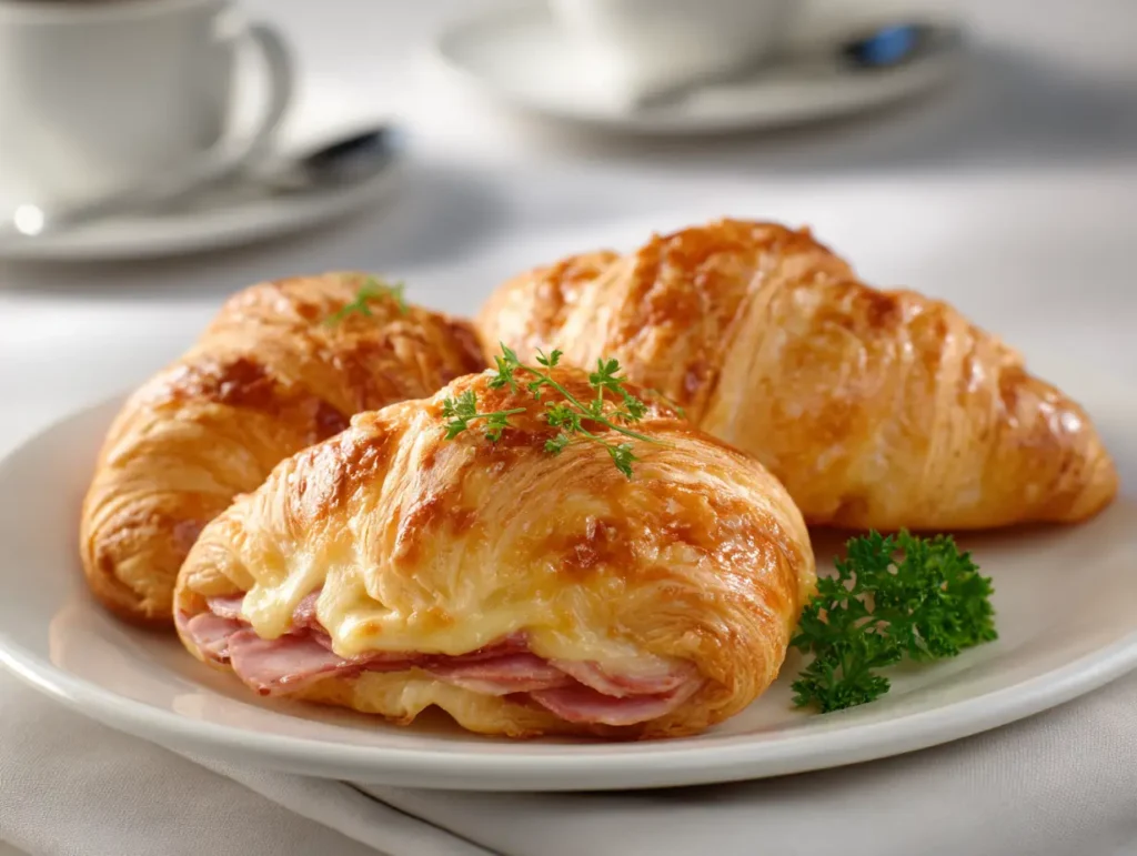 Ham and Cheese Croissants