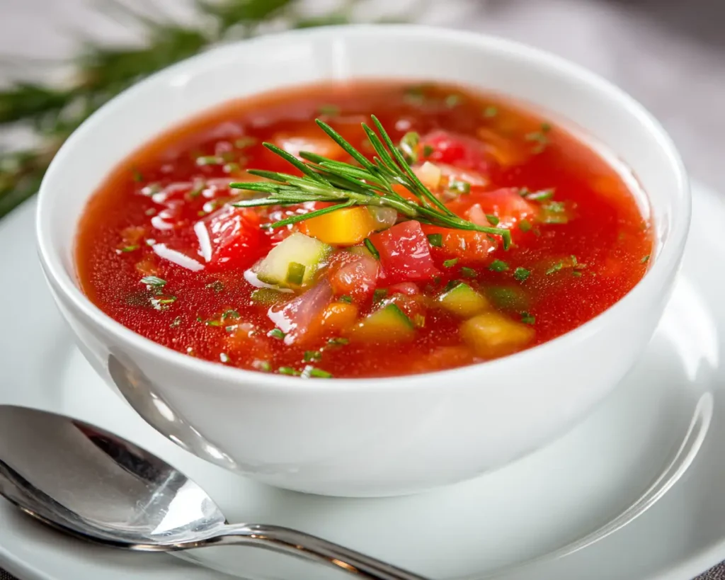 Healthy Tomato Vegetable Soup