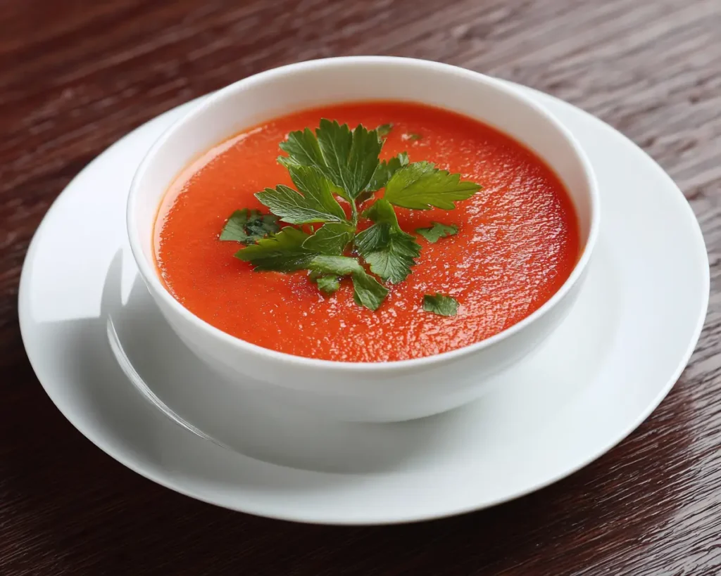 Healthy Tomato Vegetable Soup 