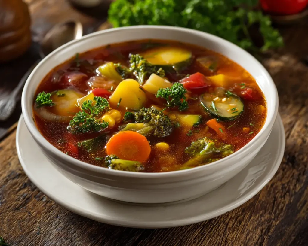 Hearty Fall Vegetable Soup