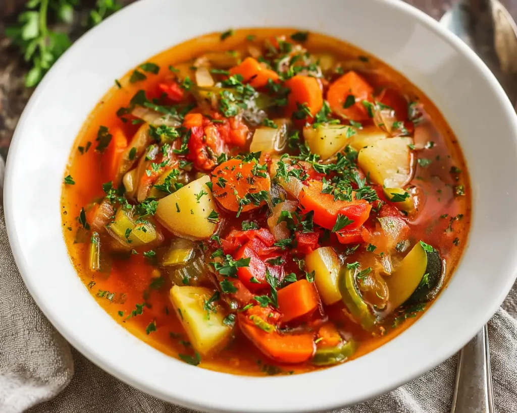 Hearty Fall Vegetable Soup