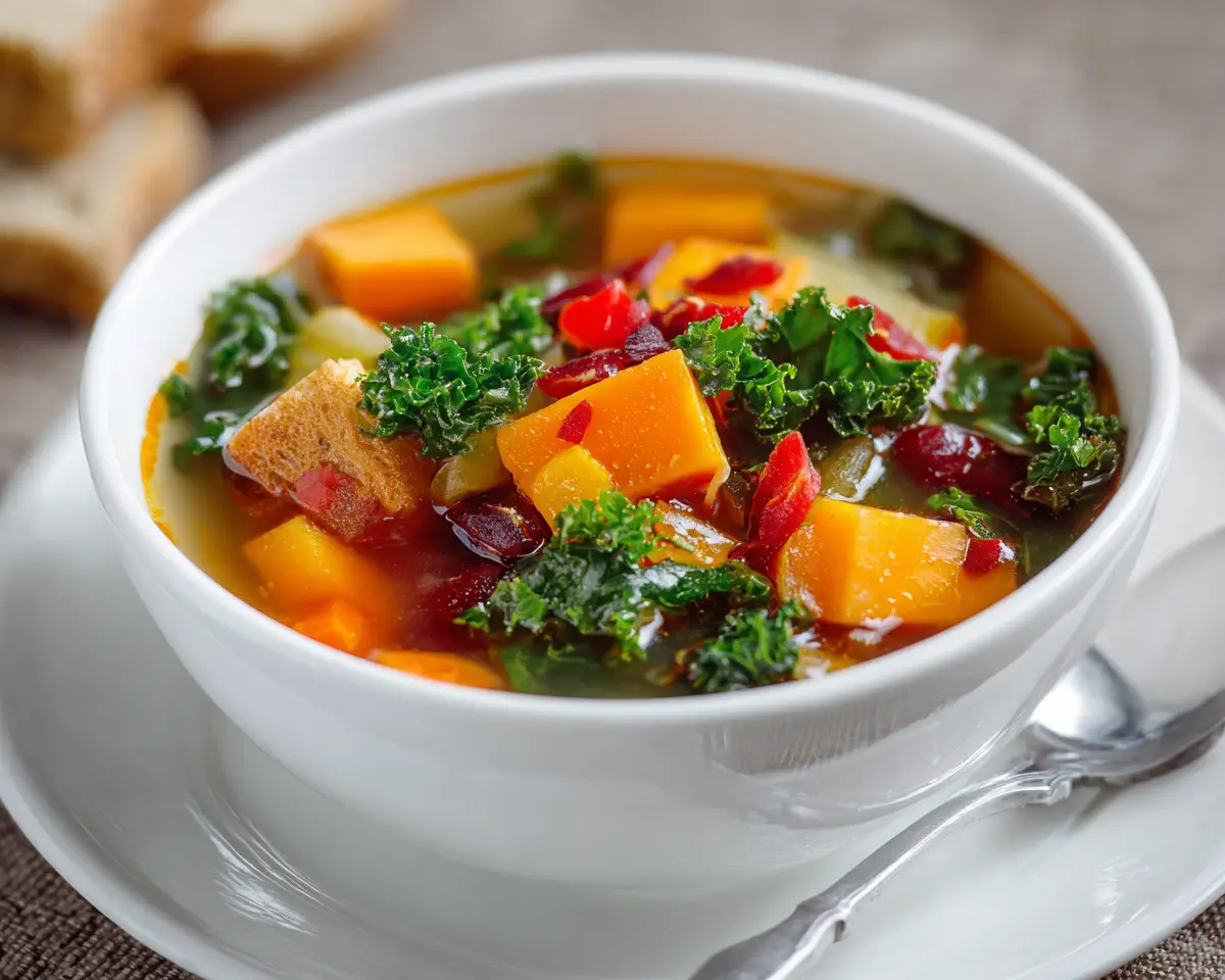 Hearty Fall Vegetable Soup