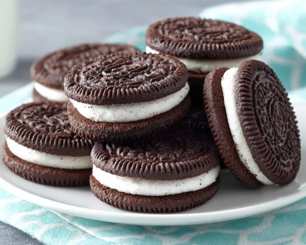 Homemade Oreo Cookies 
