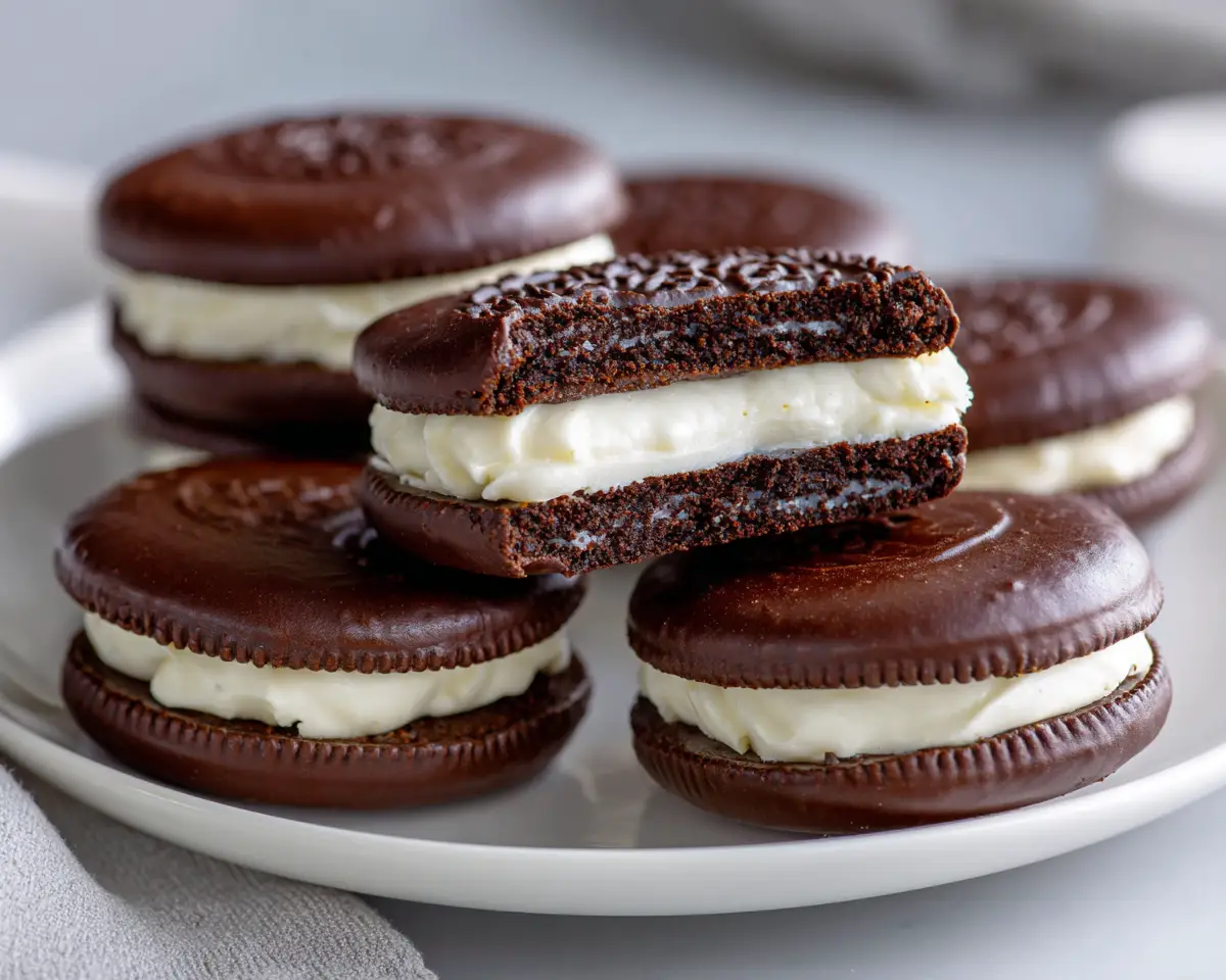 Homemade Oreo Cookies