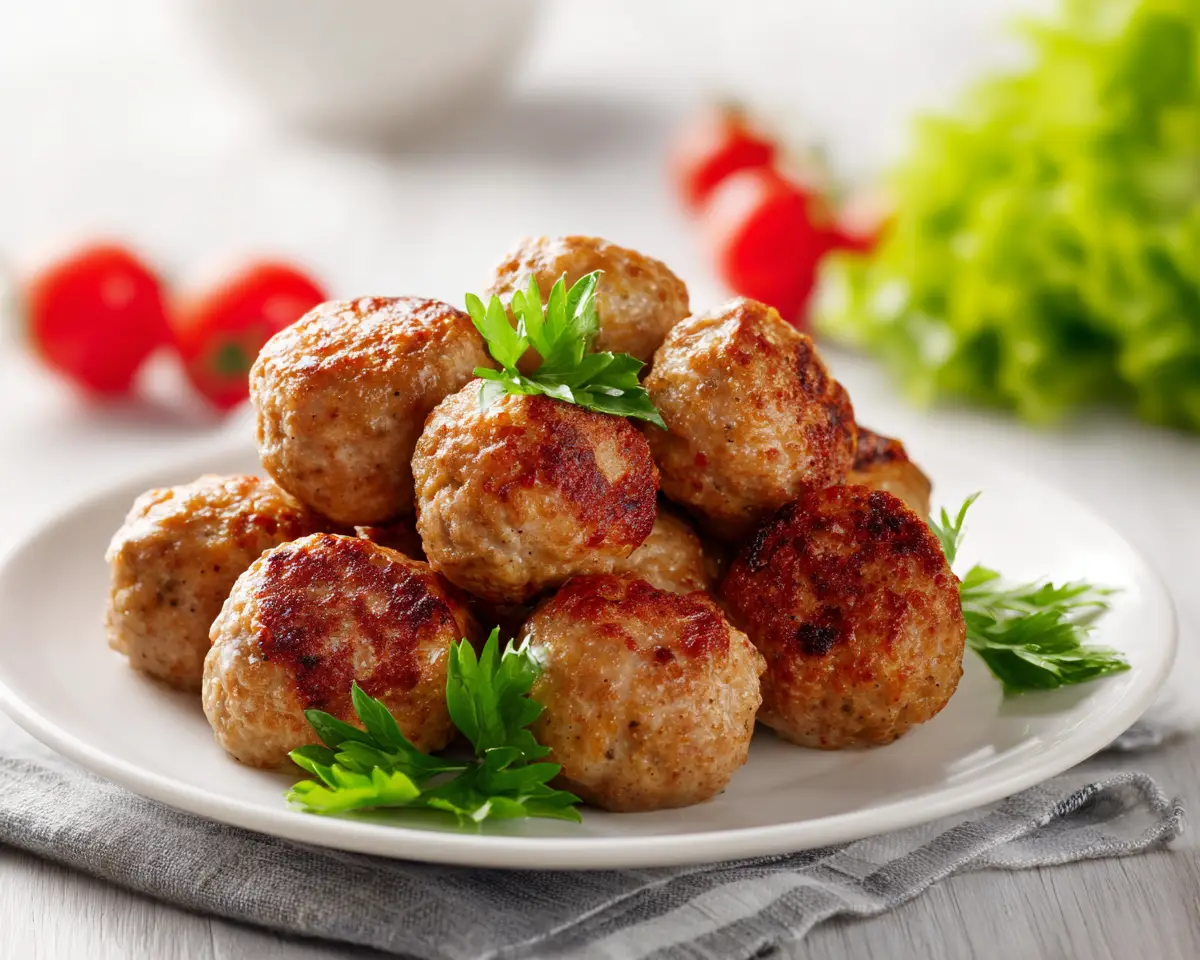 Juicy Chicken Meatballs