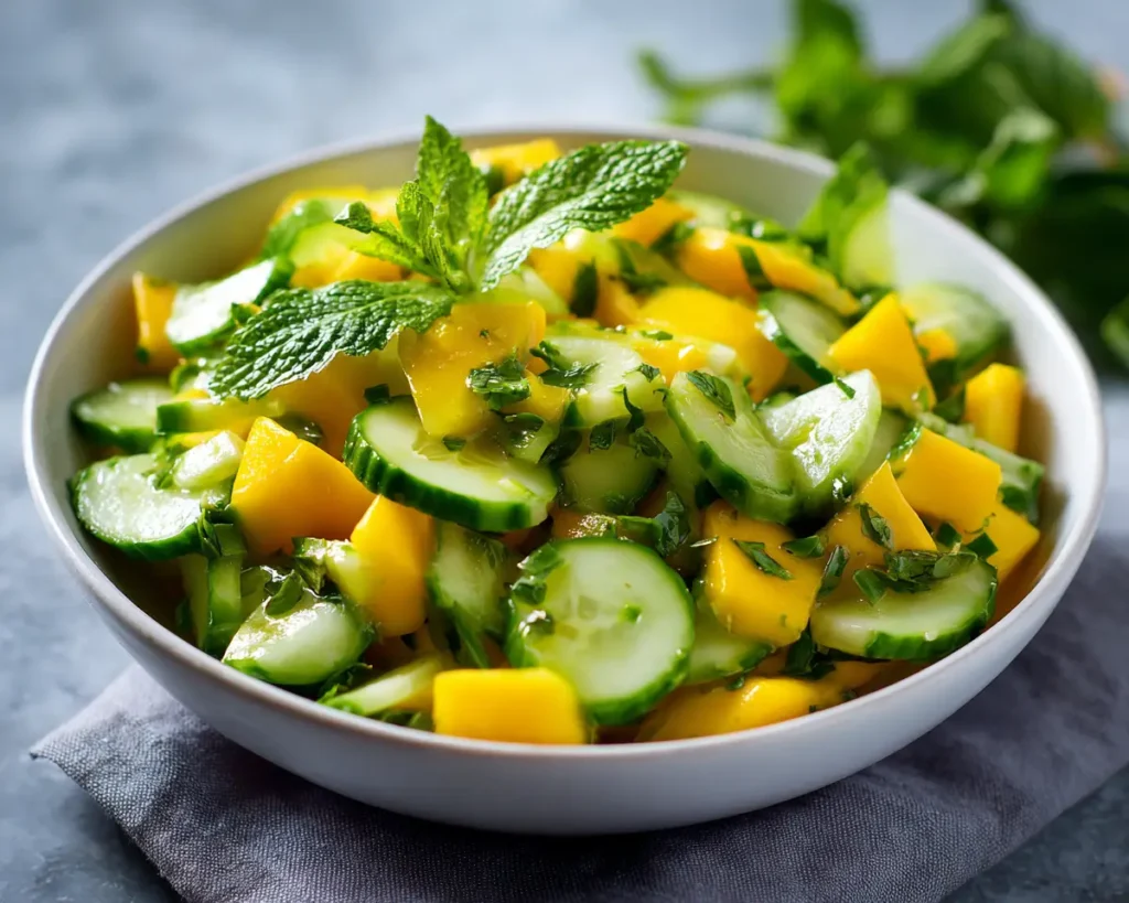 Mango Cucumber Salad