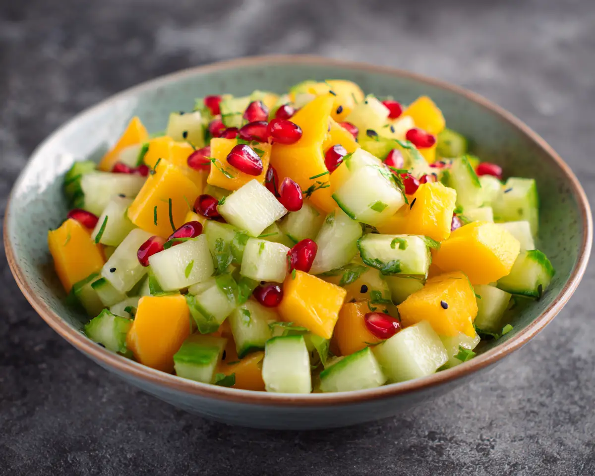 Mango Cucumber Salad