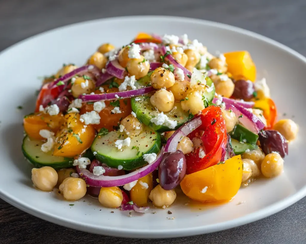Mediterranean Chickpea Salad
