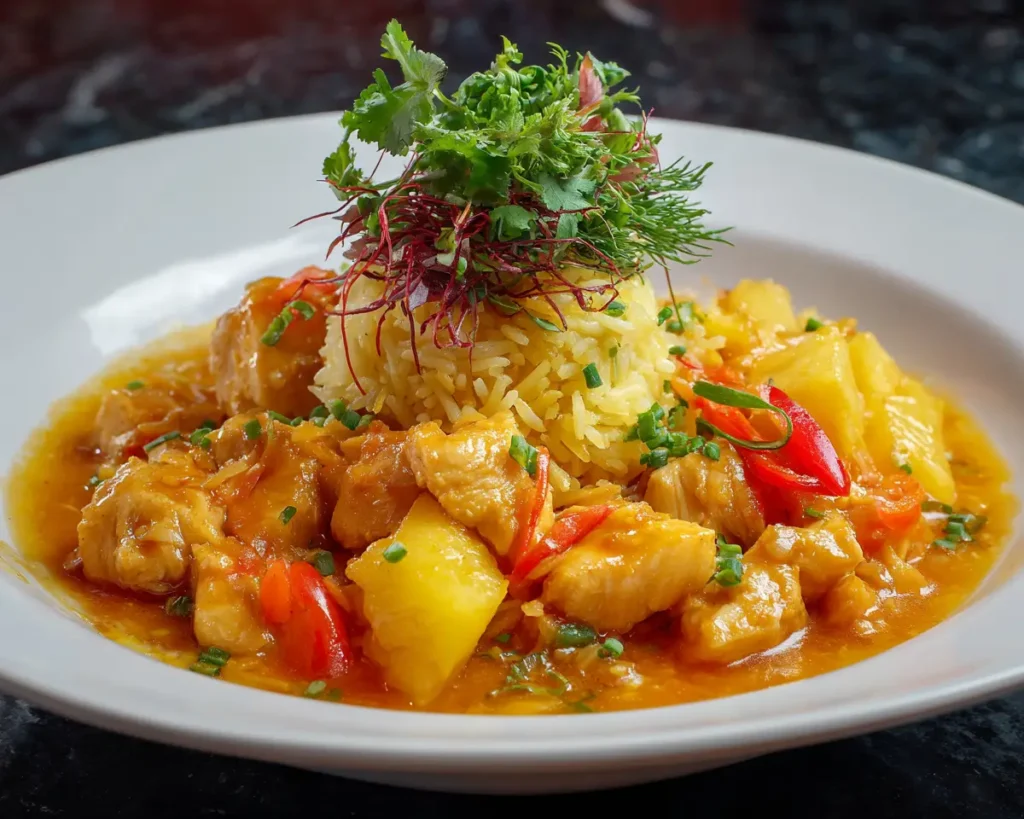 Pineapple Chicken Rice