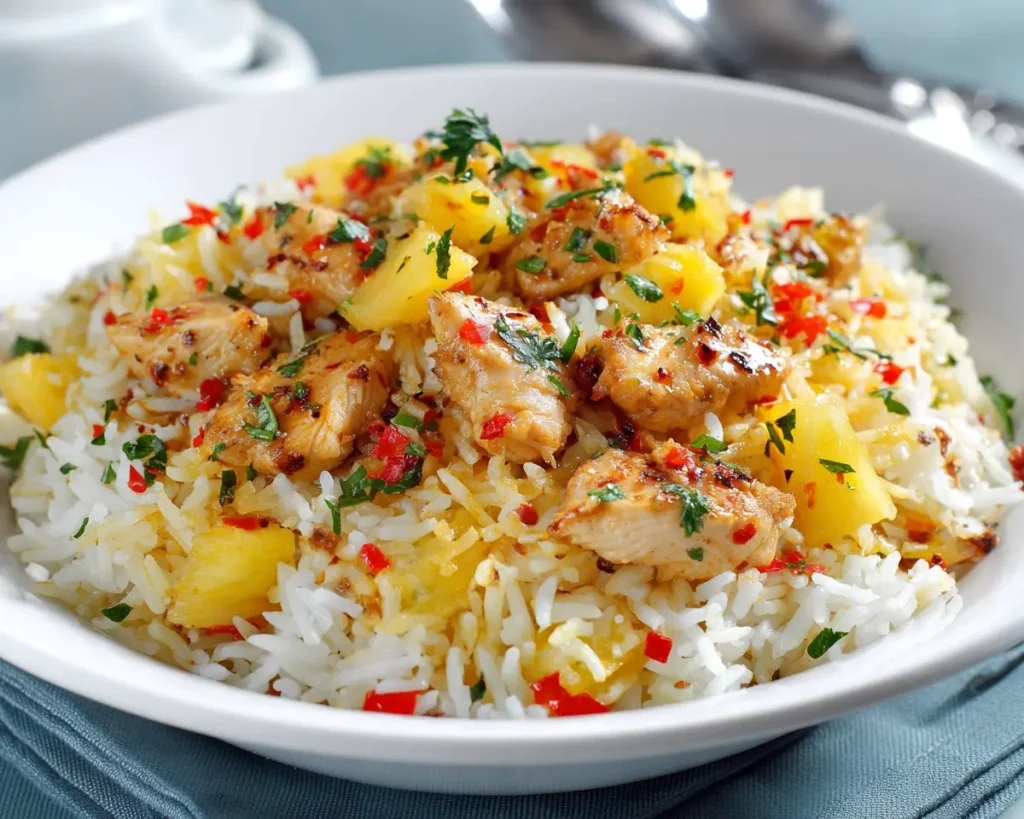 Pineapple Chicken Rice