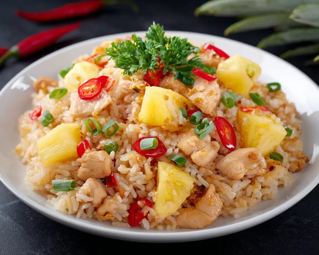 Pineapple Chicken Rice