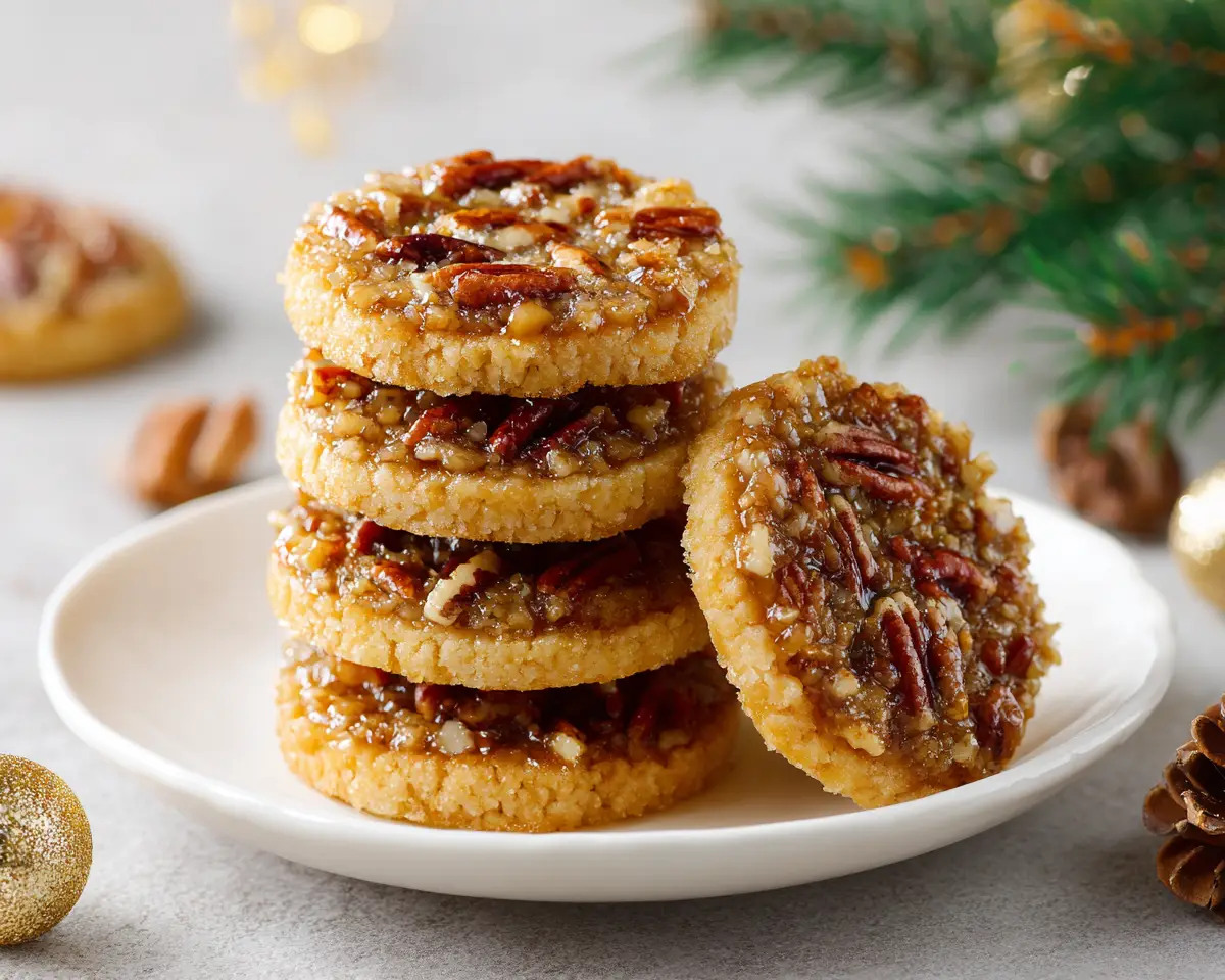 Rich and Buttery Pecan Pie Cookies