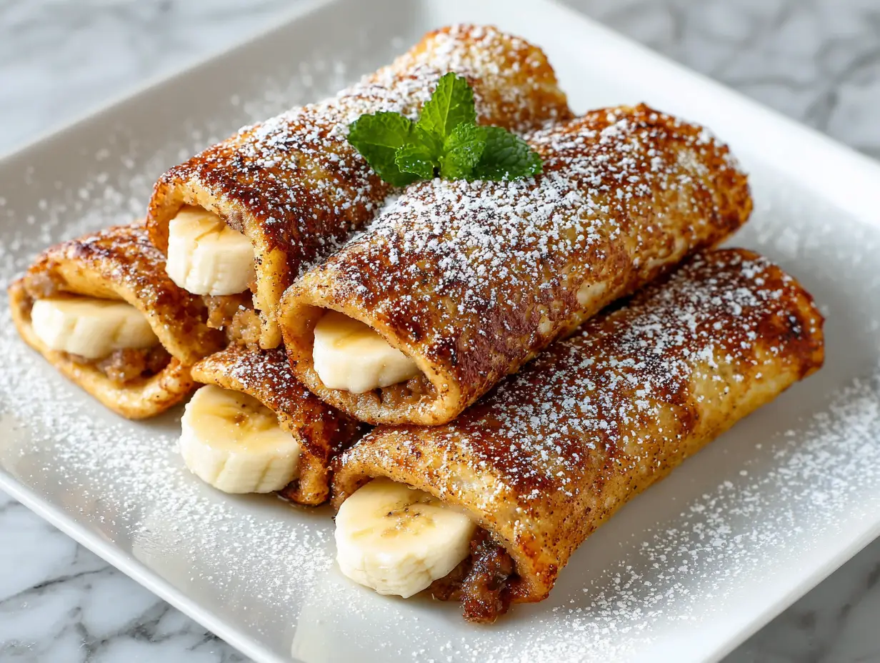 Sausage French Toast Roll Ups