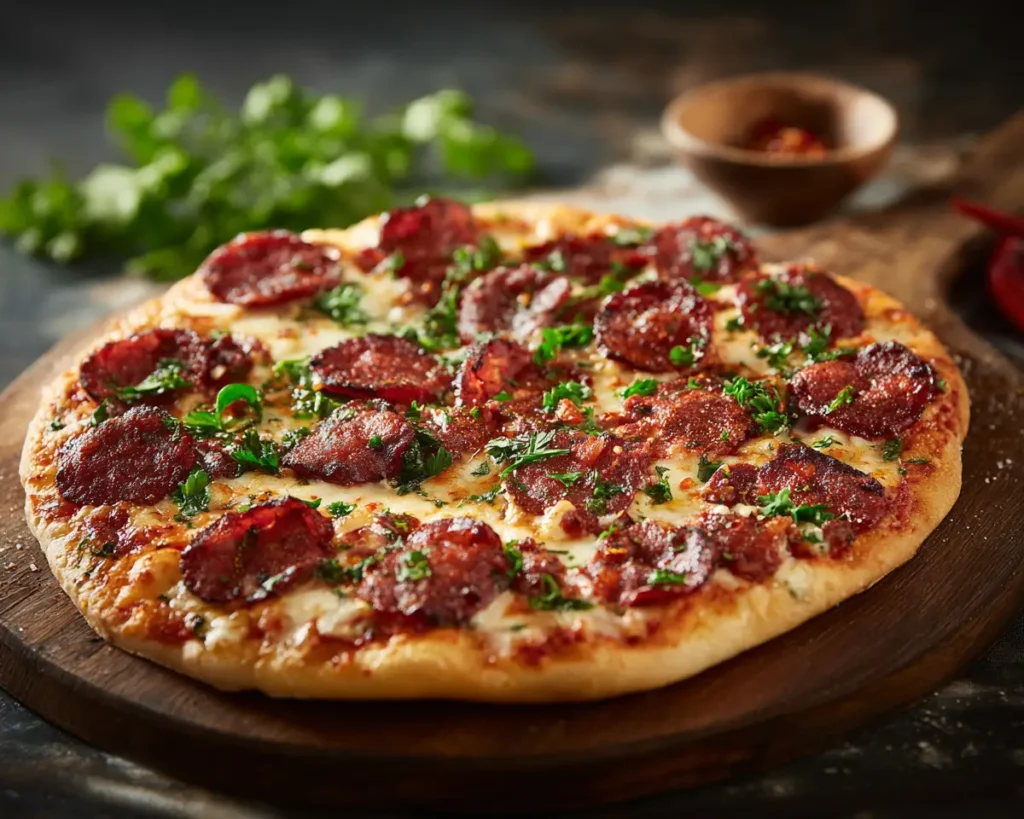 Spicy Chorizo Pizza