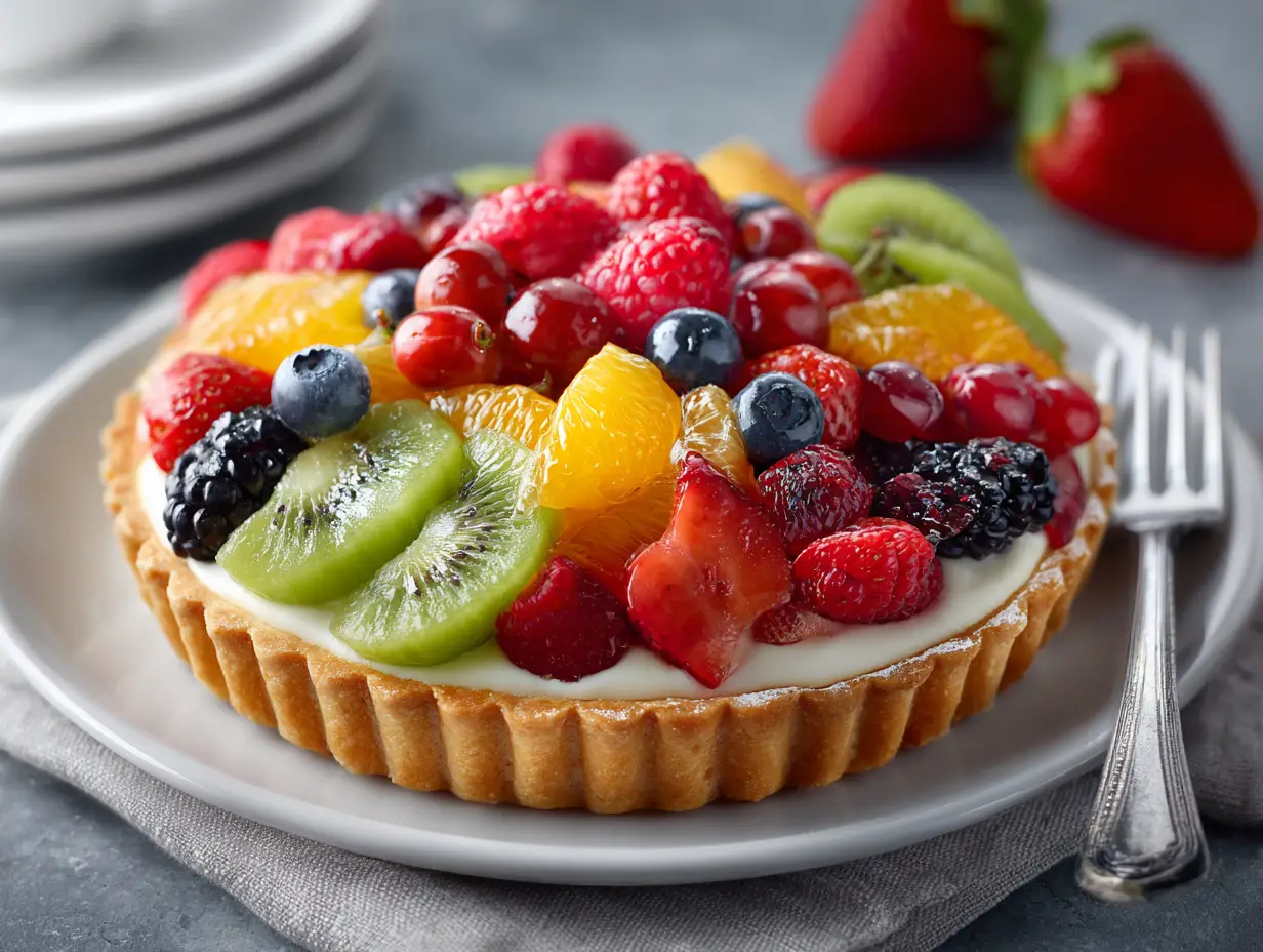 Summer Fruit Tart