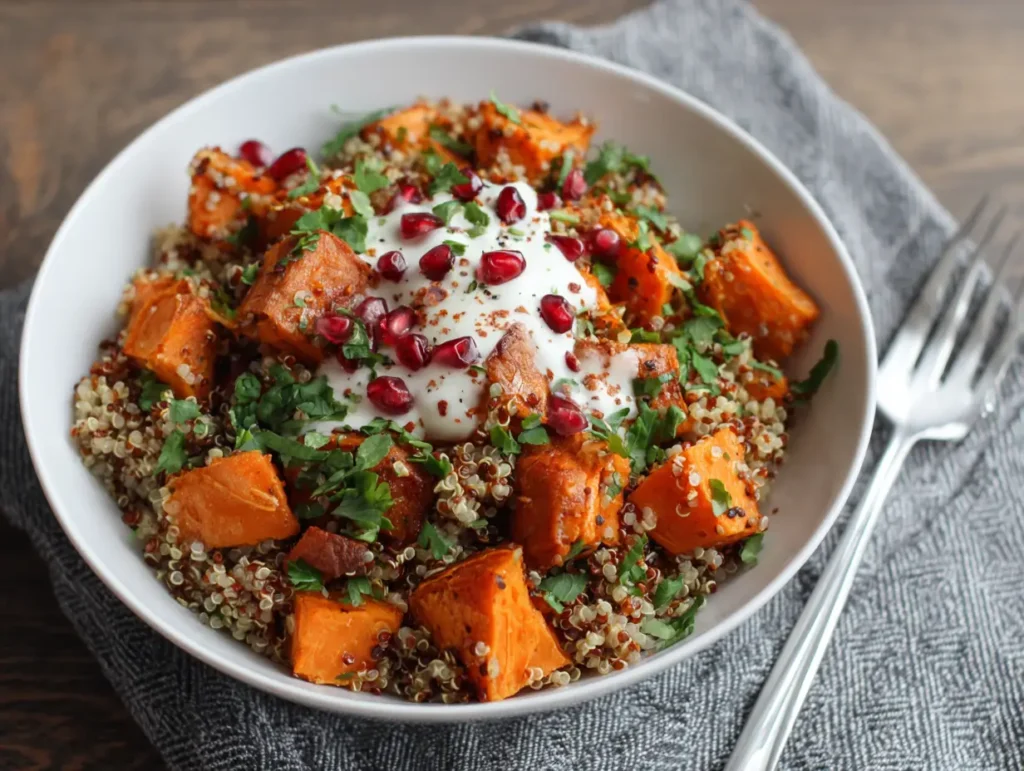 Sweet Potato Quinoa Bowl 
