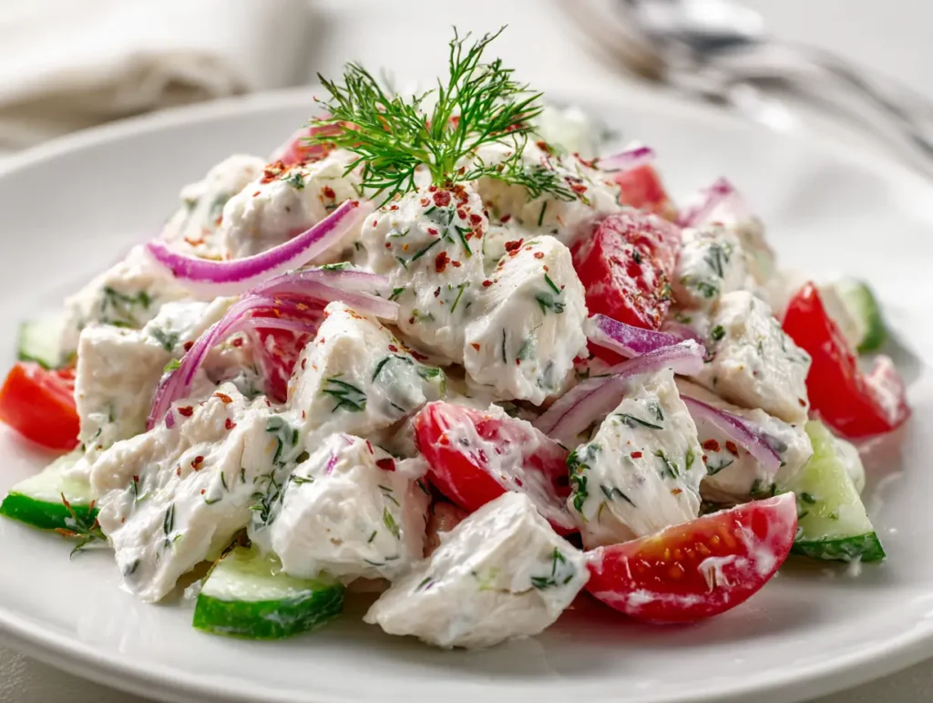 Tzatziki Chicken Salad