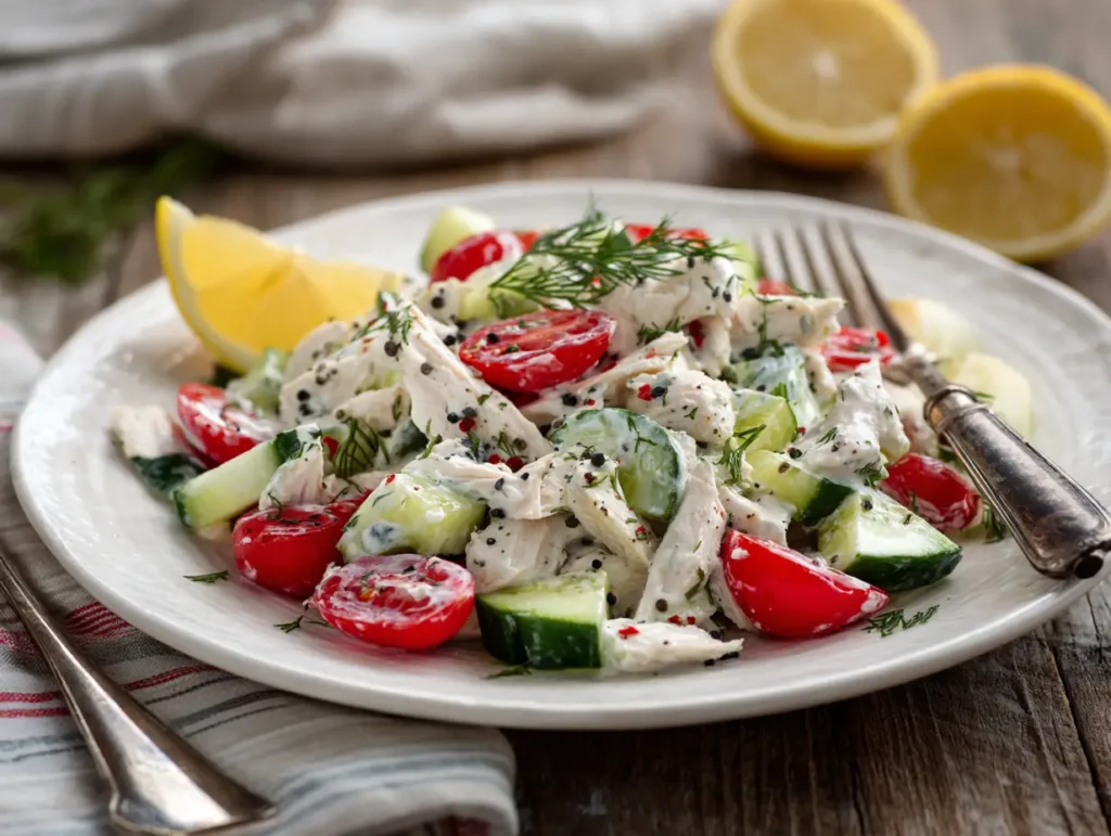 Tzatziki Chicken Salad