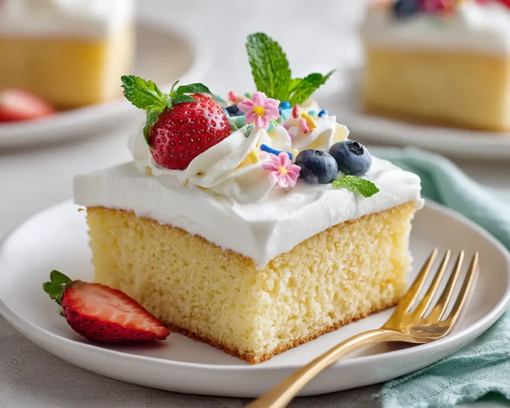 Vanilla Summer Sheet Cake