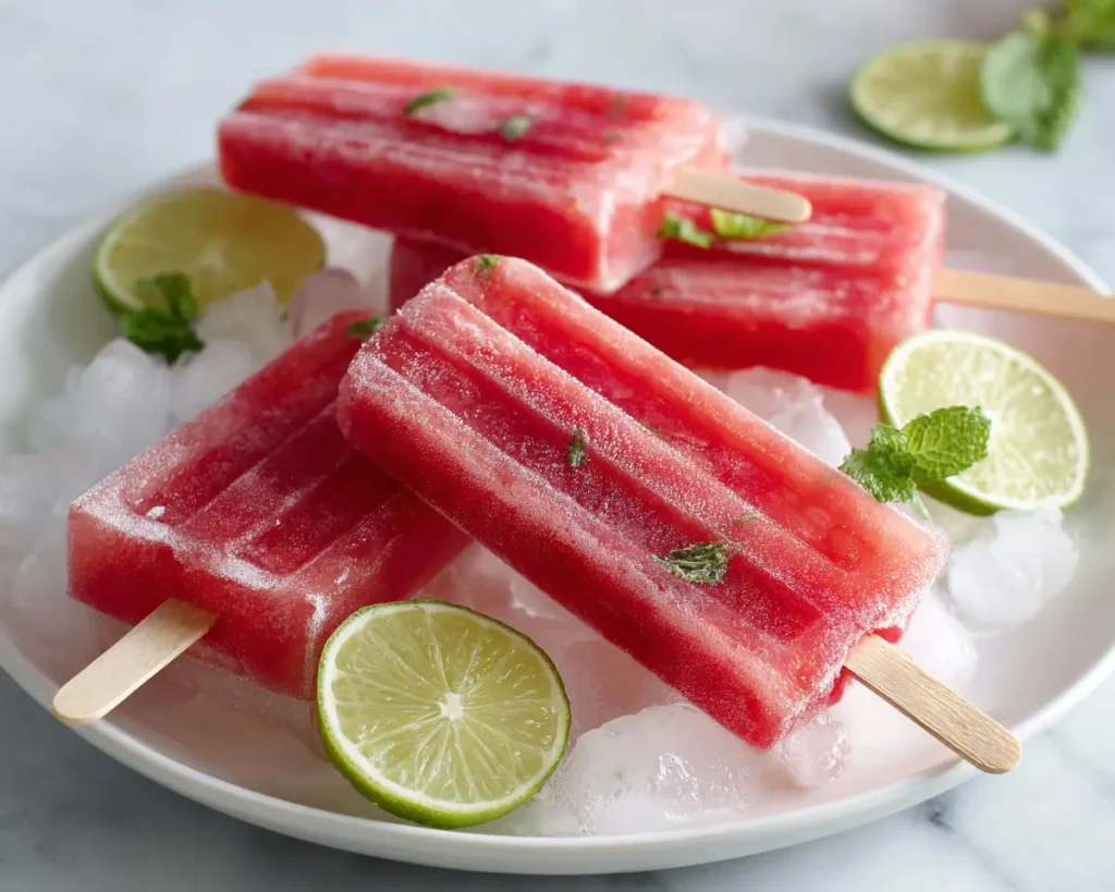 Watermelon Popsicles