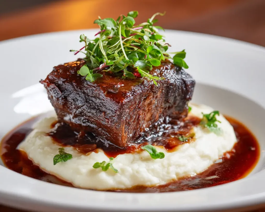Wine Braised Short Ribs