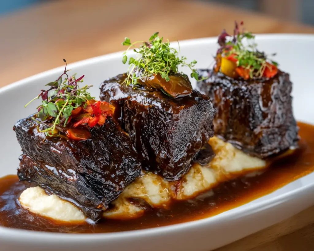 Wine Braised Short Ribs