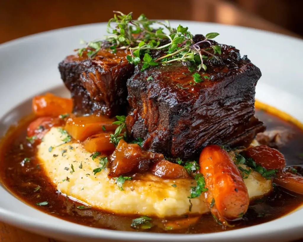 Wine Braised Short Ribs 