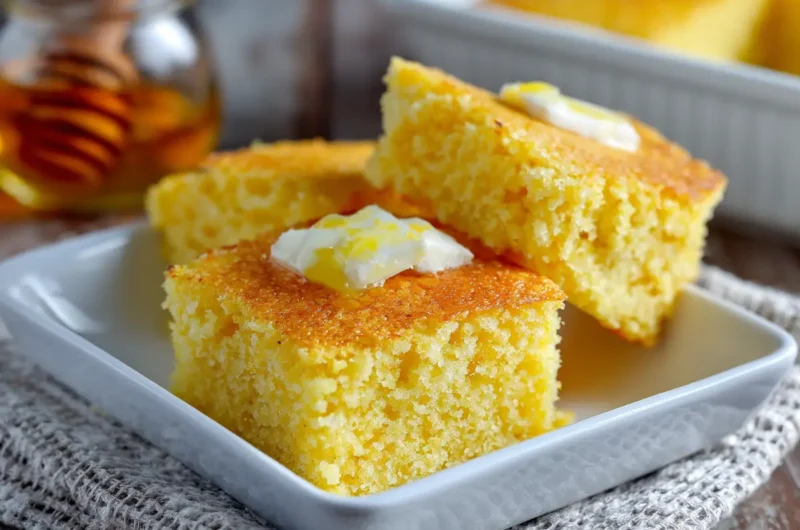 Moist and Sweet Cornbread Recipe