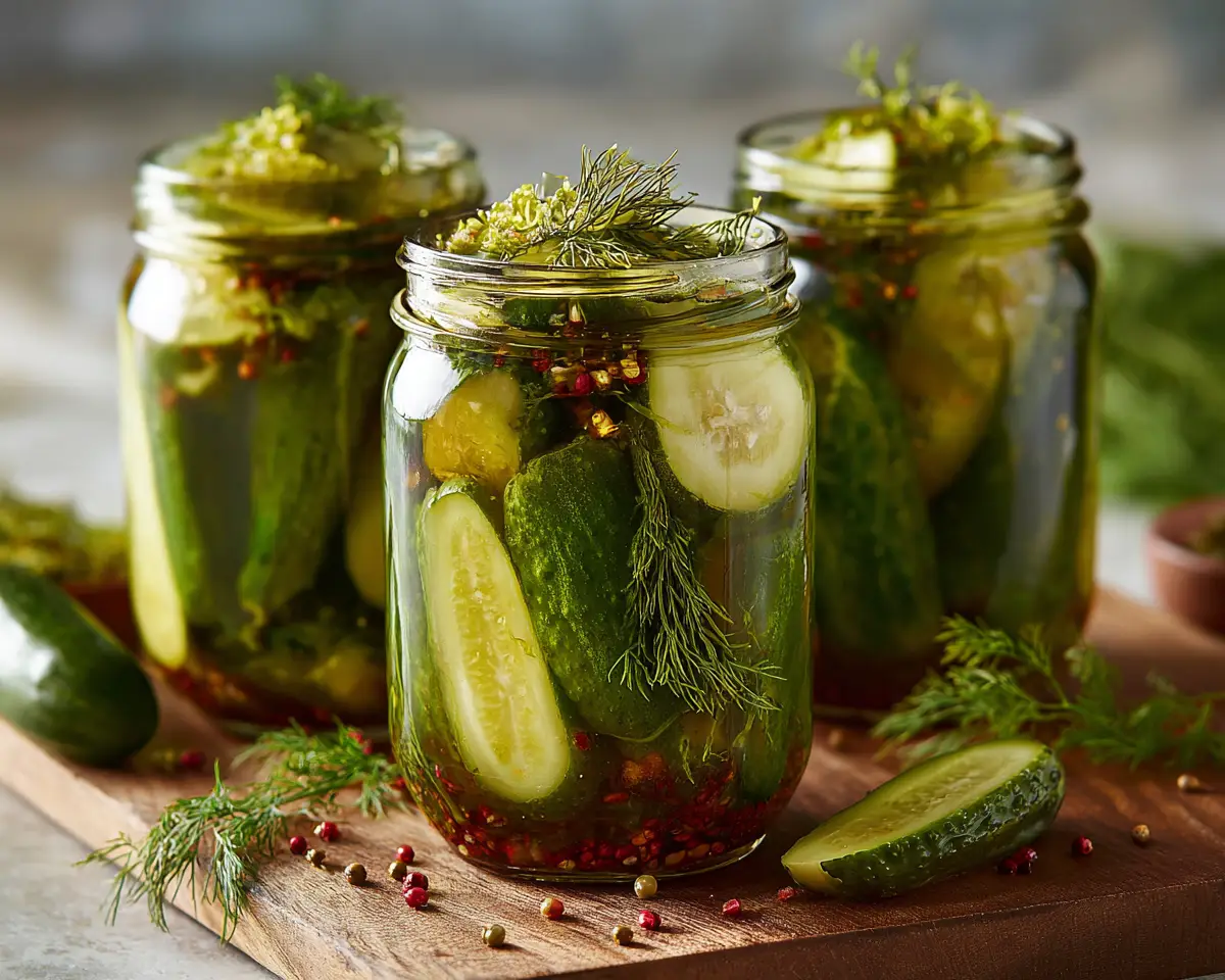 Crunchy Dill Pickles