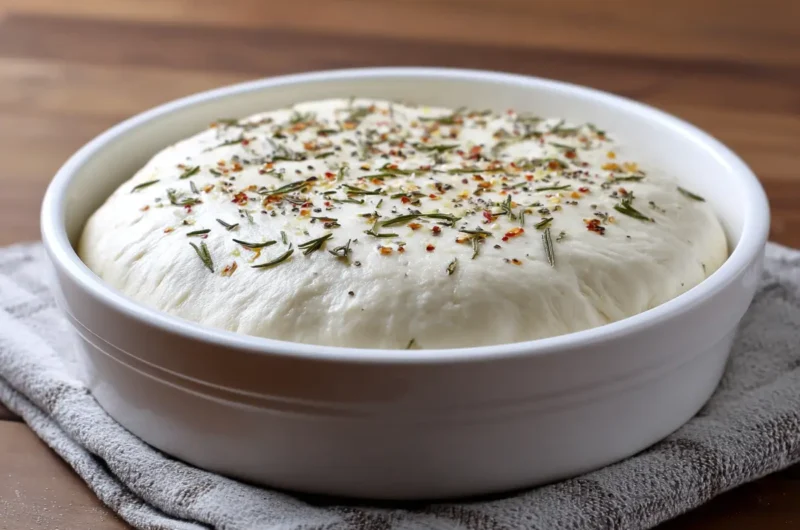 Pizza Dough Recipe – Soft, Chewy & Perfect Homemade Crust