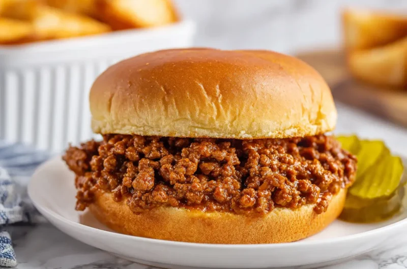 Mess-Free Sloppy Joe Recipe for Busy Weeknights
