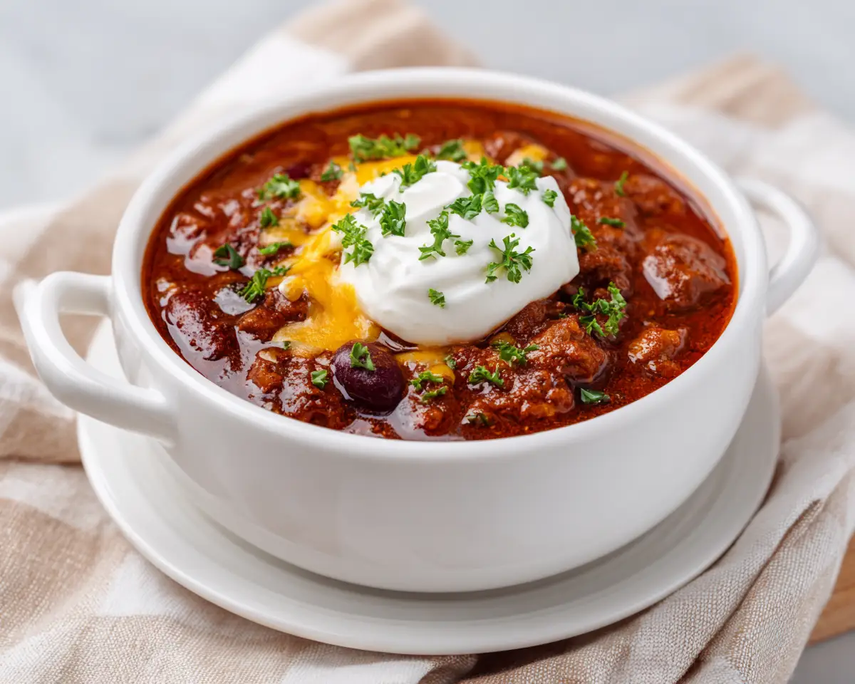 chili recipe crockpot