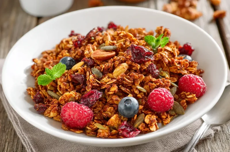 Granola Recipe – Crunchy, Healthy & Easy Homemade Breakfast