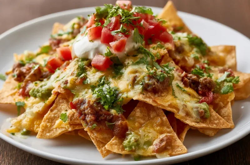 Loaded Nachos Recipe for Game Night Fun