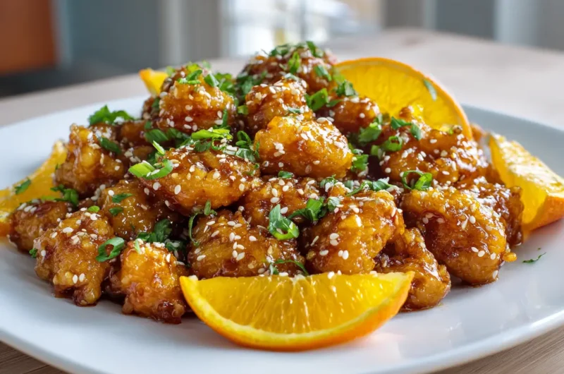 Sweet and Tangy Orange Chicken Recipe