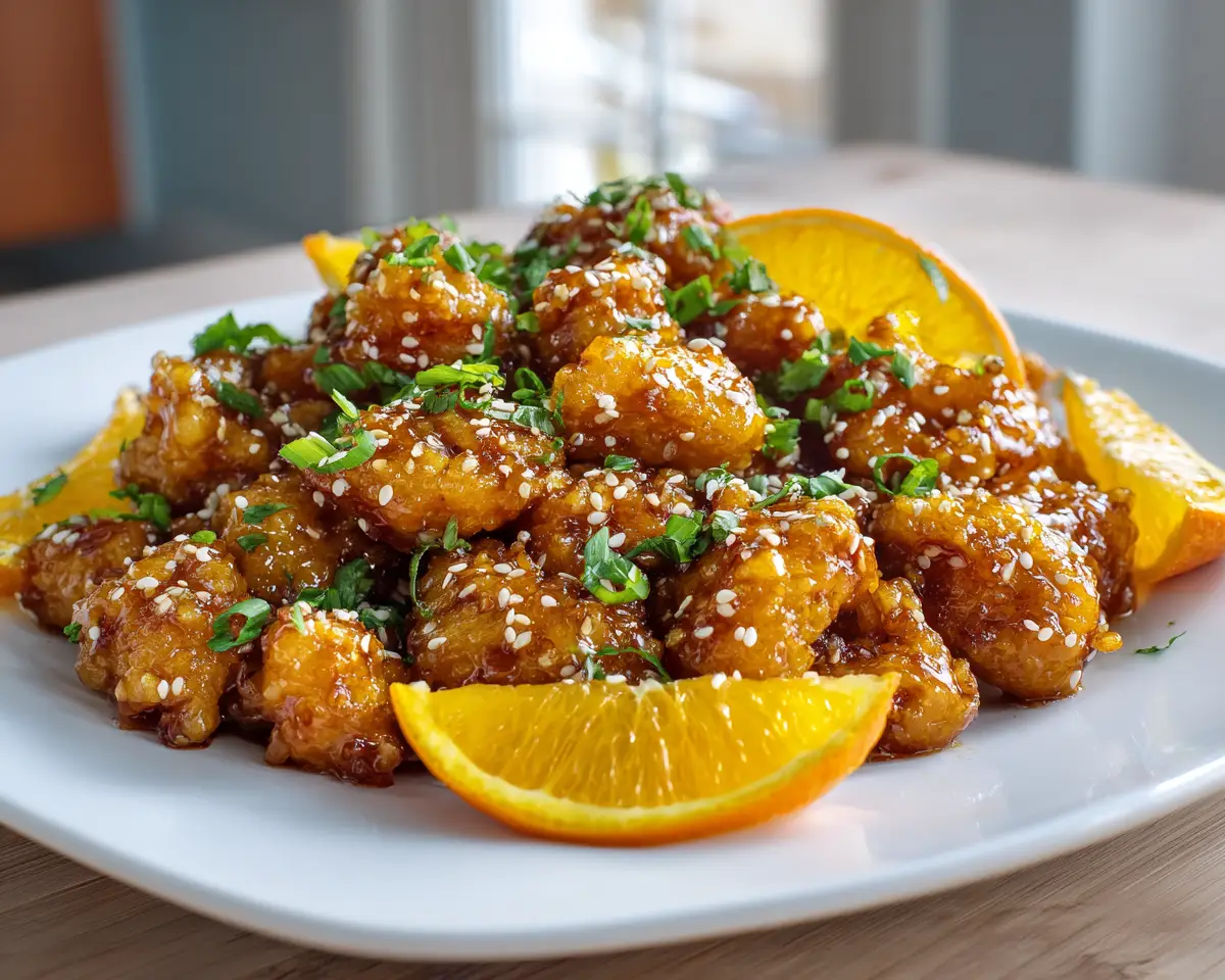 orange chicken recipe