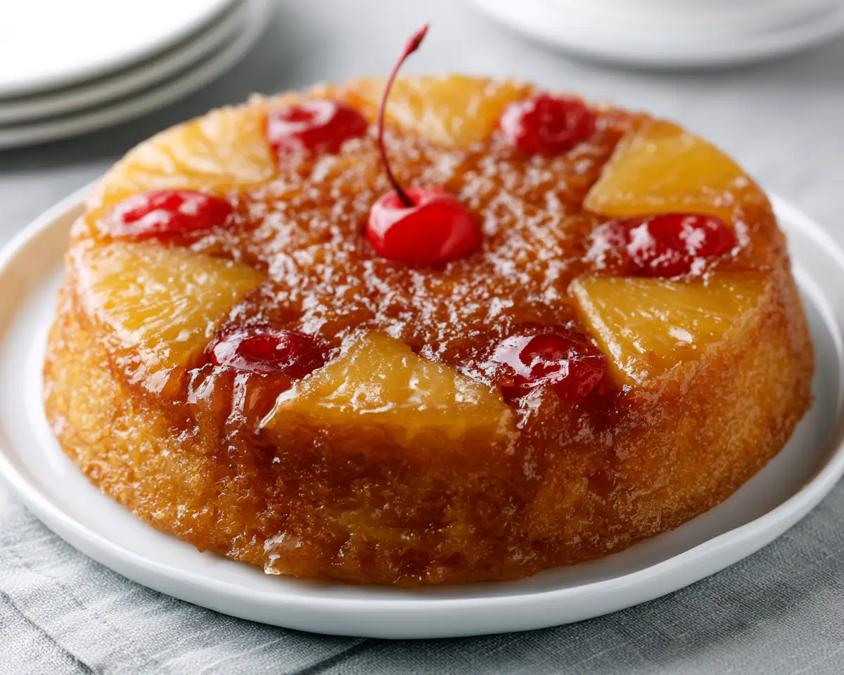 pineapple upside down cake recipe