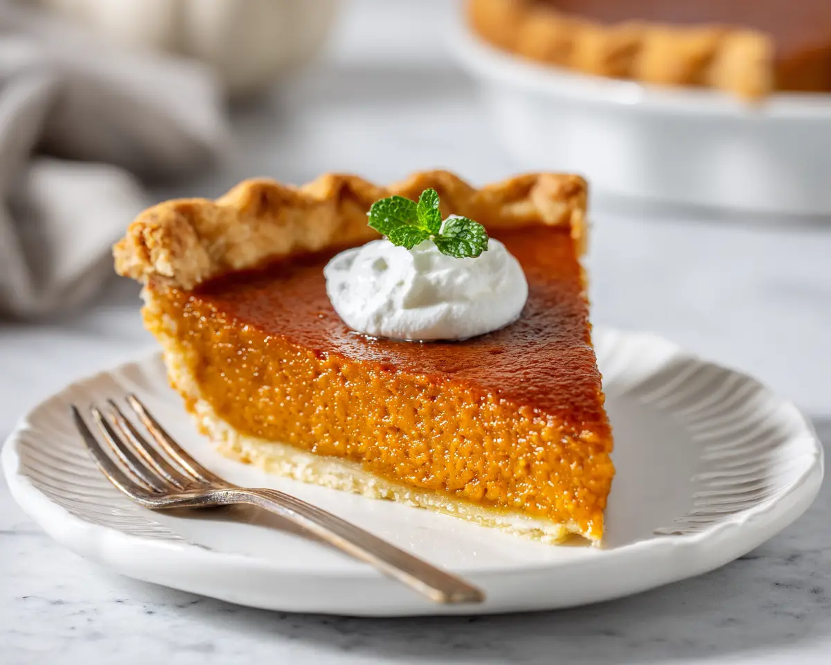 pumpkin pie recipe