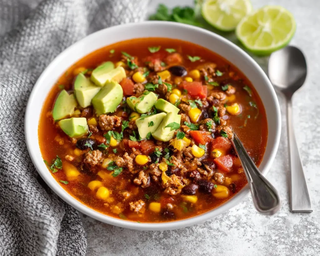 taco soup recipe