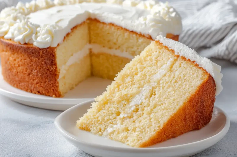 Moist Vanilla Cake Recipe for Any Occasion